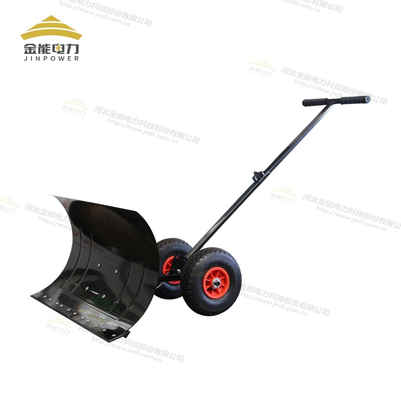 輪式推雪車（輪式人工除雪車）快速組裝 久置不銹